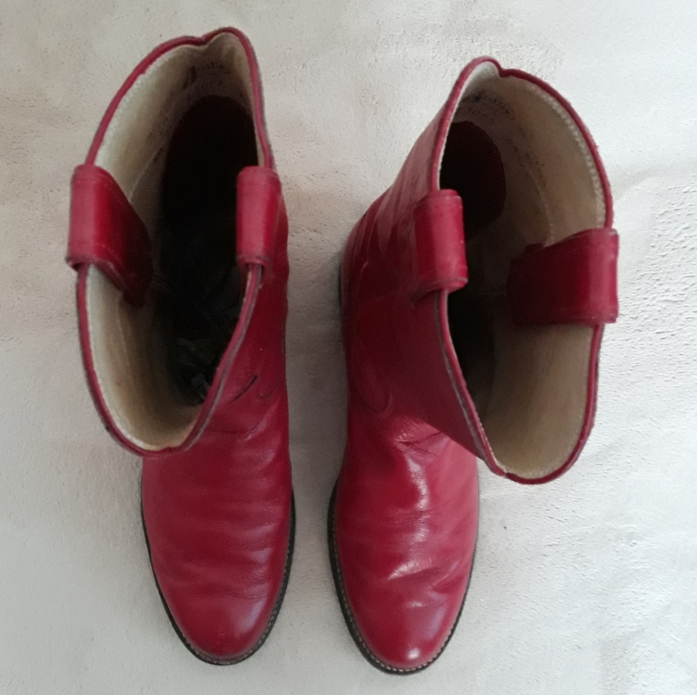 Justin Red Roper Boots - Picture 3 of 11